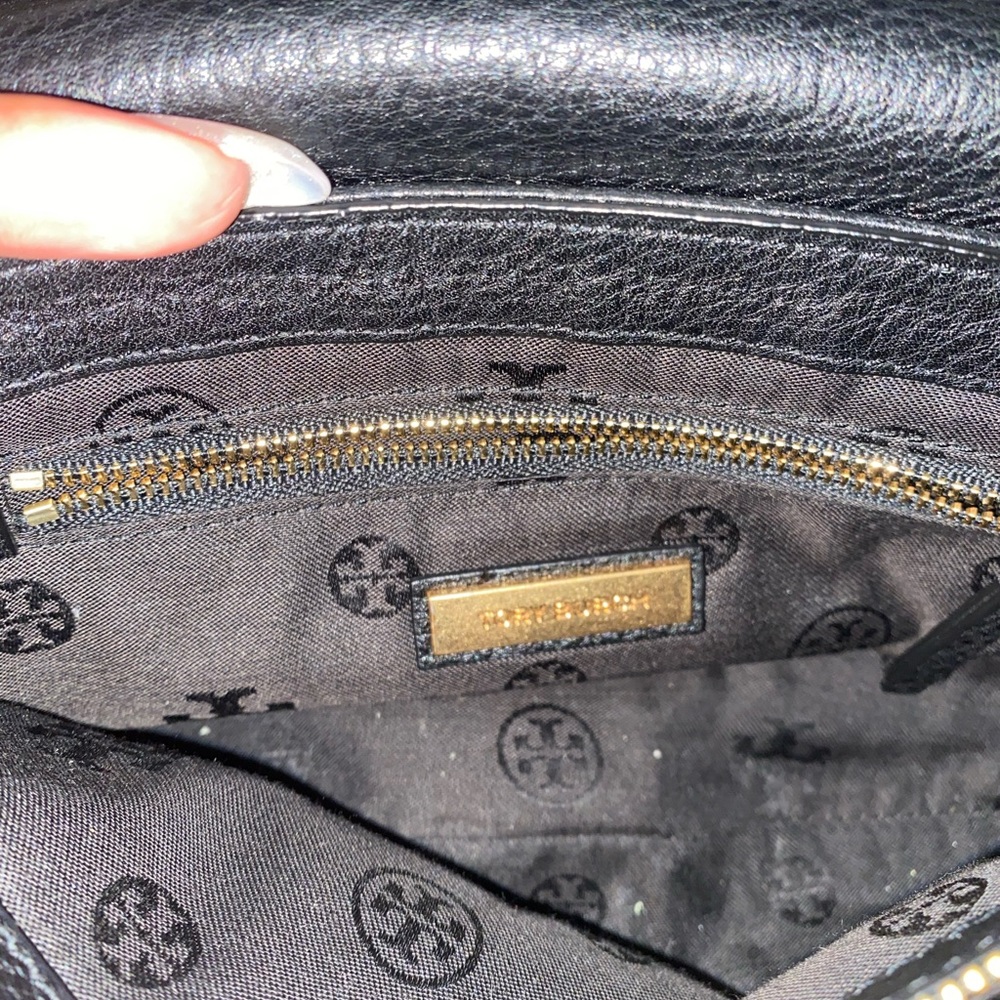 Tory Burch Black Leather Crossbody Bag - Picture 12 of 12